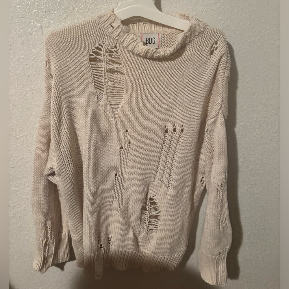BDG/Urban Outfiters distressed knit sweater